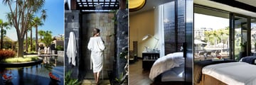 One&Only Cape Town, Spa Gardens, Spa Shower, Pedicure Treatment Room and Outdoor Therapy Room
