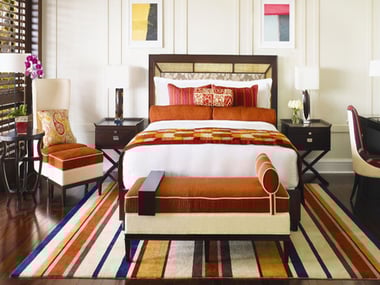 One&Only Ocean Club Beach Front Suite Bedroom