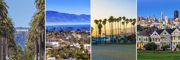 Optional Excursions to Los Angeles, Santa Barbara & San Francisco