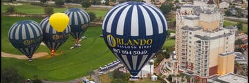Hot air balloons in Kissimmee