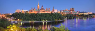 Ottawa city and river