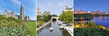 Sights in Ottawa, Ontario
