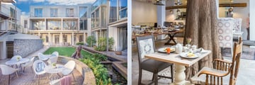 Garden and Restaurant at Oude Werf