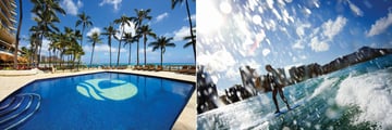 Pool and Ocean Activities at Outrigger Waikīkī Beach Resort