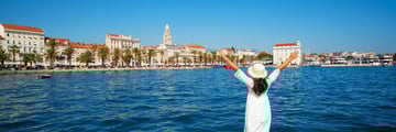 Overlooking Split, Croatia