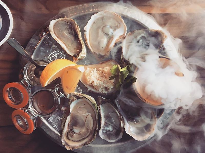 Oysters, Five Fishermen restaurant, Halifax