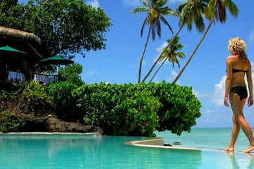 The Pool at Pacific Resort Aitutaki