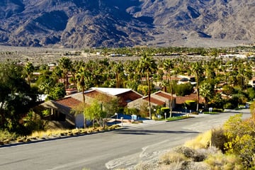 Palm Springs streetscape