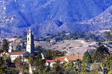 Palms Mountains in Santa Barbara