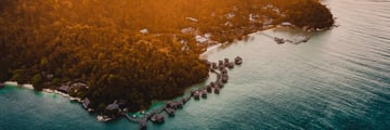 Aerial view of Pangkor Laut Resort