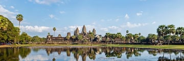 Panoramic view of Angkor Wat, Cambodia