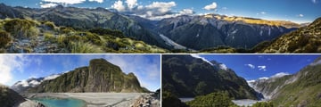 Arthur's Pass, Fox Glacier & Franz Josef Glacier, South Island