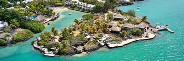 Aerial view of Paradise Cove Boutique Hotel