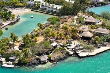 Aerial view of Paradise Cove Boutique Hotel
