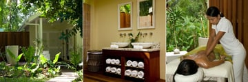 Paradise Sun, Spa Exterior, Spa Bathroom and Spa Massage