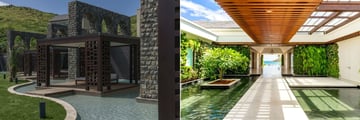 Park Hyatt St. Kitts, Pavilion and Welcome Walkway