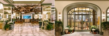 Lobby and Primrose Restaurant Exterior at Park MGM