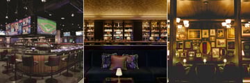 Moneyline Sports Bar and Book, Junipers Cocktail Lounge and Bavettes Steakhouse and Bar at Park MGM