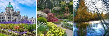 Parliament Building, Butchart Gardens & Campbell River