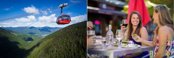 Peak To Peak Views of Whistler Mountain