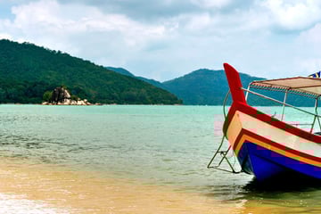 Relaxing Penang Beach