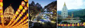 Penang Temples & Shangri-La's Rasa Sayang Pool