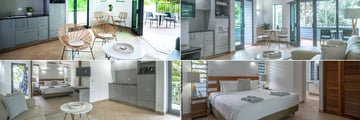 A Variety of Room Interiors at Peninsula Boutique Hotel