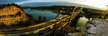 Pennybacker Bridge view, Austin, Texas