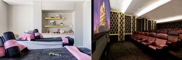 Cayenne Spa and private Odeon cinema at Pepperclub Hotel & Spa