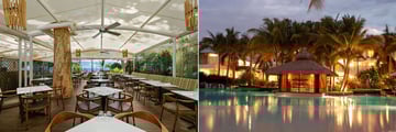 Pepper and Lime Restaurant and On The Rocks Cafe Pool Bar at Peppers Beach Club and Spa 