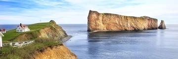 Perce Rock in Quebec