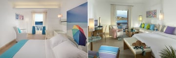 Standard Room and Deluxe Room at Petasos Beach Resort