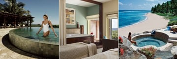Peter Island, Lifestyle Pool, Spa Treatment Room and Spa Pool and Beach