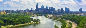 Philadelphia's Schuylkill River, Pennsylvania