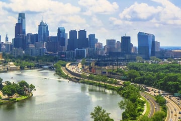 Philadelphia's Schuylkill River, Pennsylvania