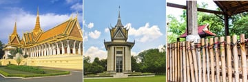 Phnom Penh Royal Palace & Killing Fields Memorial
