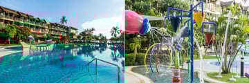 Phuket Marriott Resort & Spa, Merlin Beach, Family Outdoor Pool and Kids' Pool Splash Pad