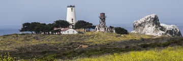 Piedras Blancas lighthouse near San Simeon