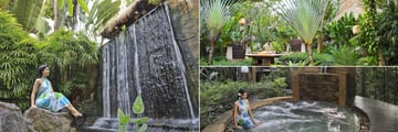 Pimalai Resort & Spa, Koh Lanta, Spa Waterfall, Massage in the Spa Grounds and Spa Jacuzzi