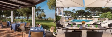 O Pescador and Corda Cafe at Pine Cliffs Resort