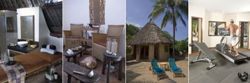 Pinewood Beach Resort & Spa, Amani Spa Treatment Room, Amani Spa Manicure and Pedicure Area, Amani Gym Exterior and Interior