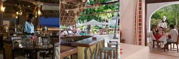 Pinewood Beach Resort & Spa, Peponi Beach Restaurant, Pool Bar and In-suite Dining