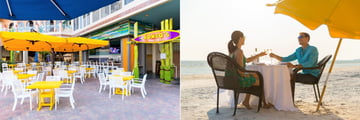Bongo's Beach Bar and Grill and Dining on the Beach at Pink Shell Beach Resort