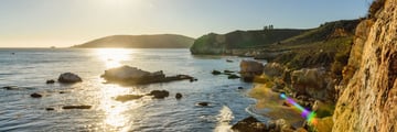 Pirates Cove, tucked away along Avila Beach in San Luis Obispo