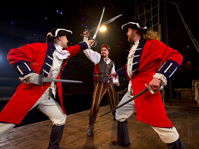 pirates voyage show three pirates