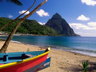 A trip to see the stunning pitons is a must!
