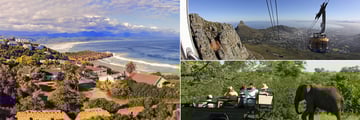 Plattenburg Bay, Table Mountain cable car & South African safari 