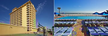 Plaza Resort & Spa, Basketball Court and Pool & Sunloungers