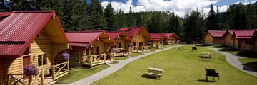 Miette Mountain Cabins, Exterior