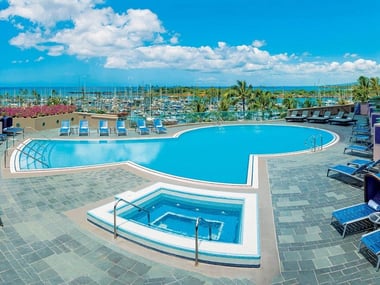 Pool at daytime, Prince Waikiki